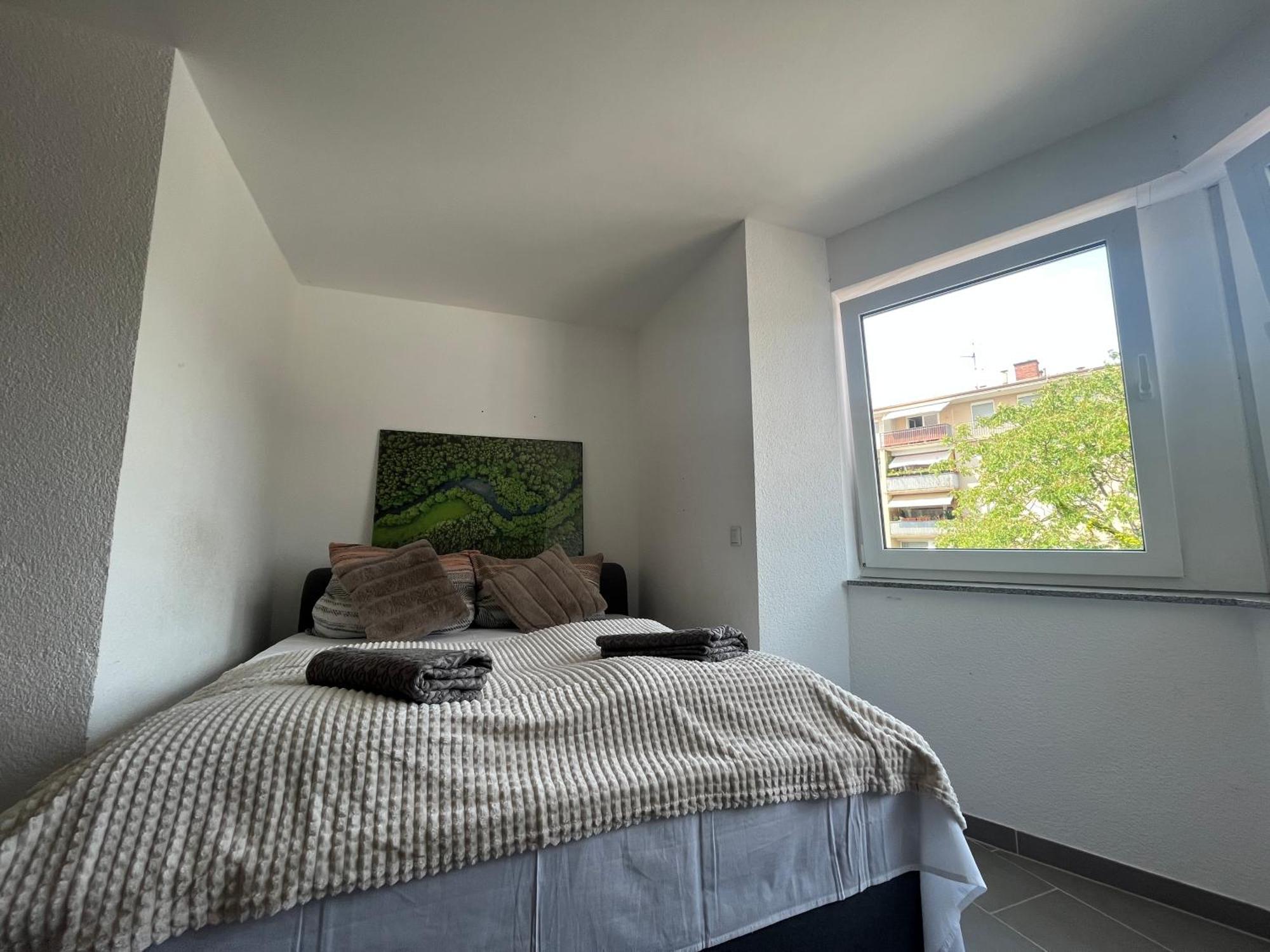 Simplex Apartments Am Europaplatz Karlsruhe Pokoj fotografie