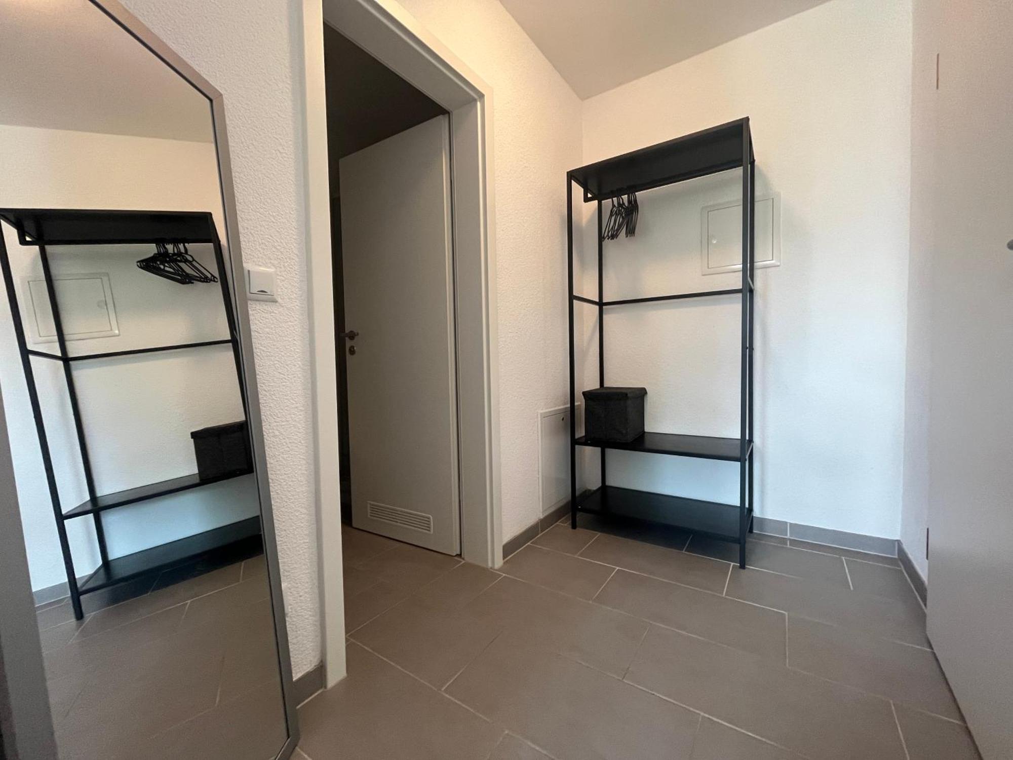 Simplex Apartments Am Europaplatz Karlsruhe Pokoj fotografie