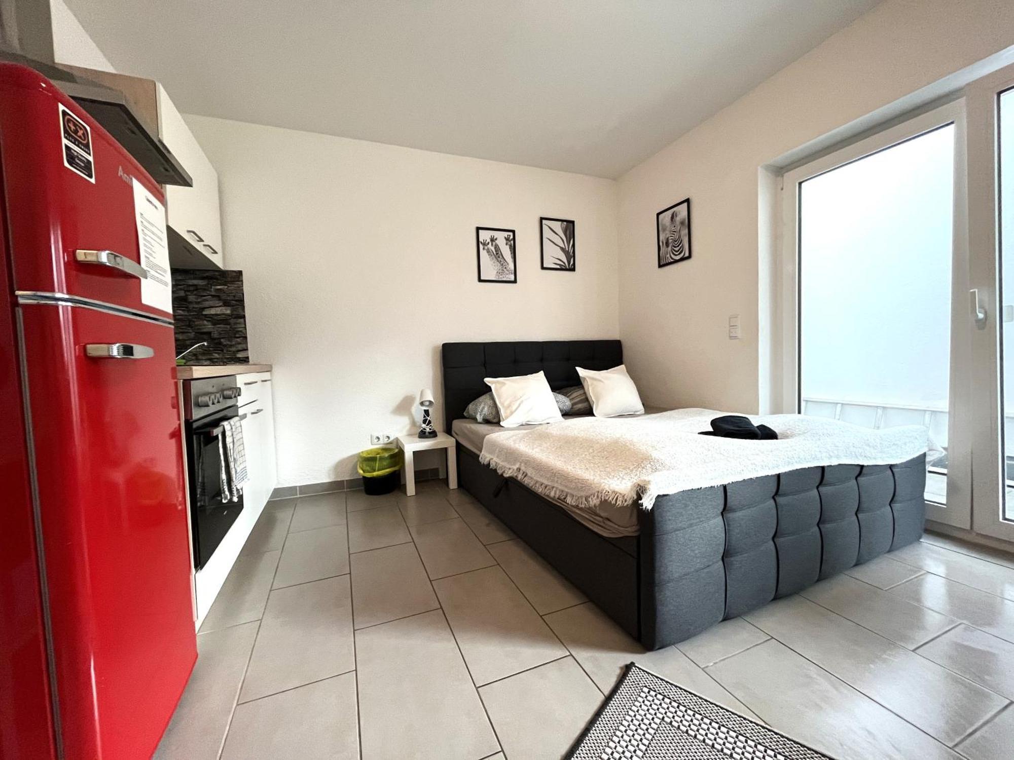 Simplex Apartments Am Europaplatz Karlsruhe Pokoj fotografie